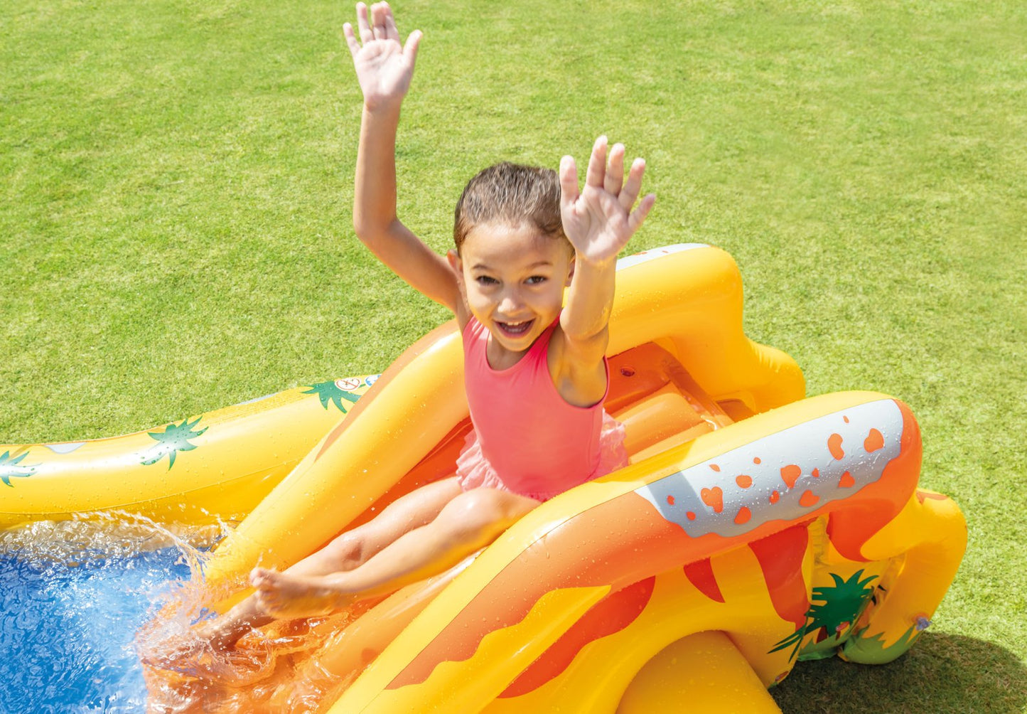 PLAY CENTER DINOSAURIO AZUL PISCINA
