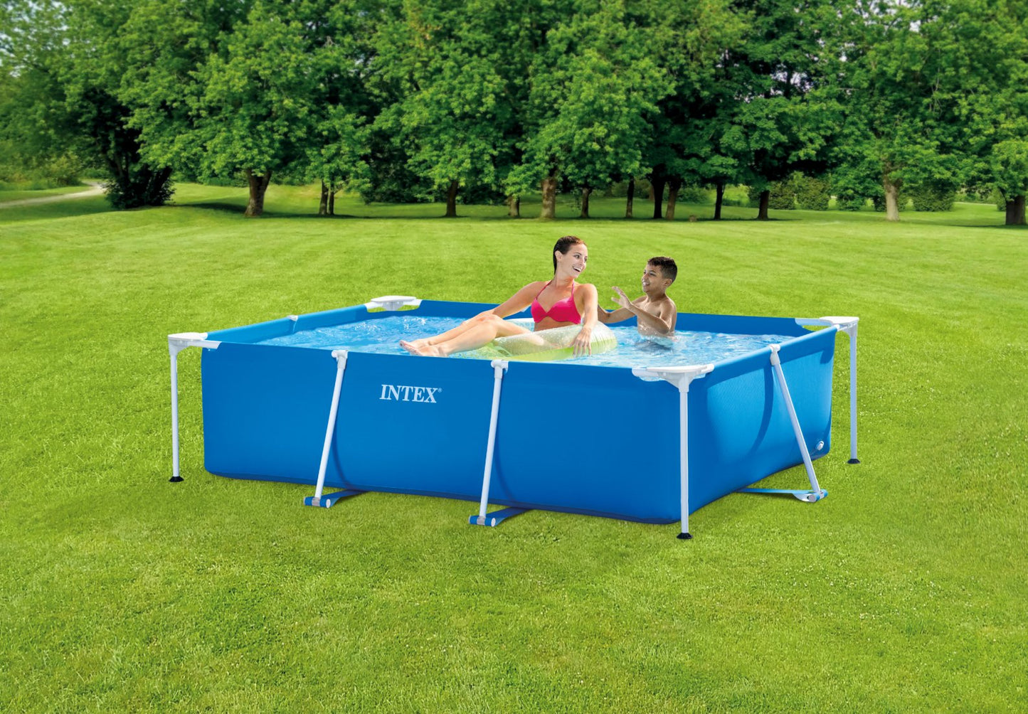 PISCINA RECTANGULAR FRAME 220 X 150 X 60 SIN BOMBA INTEX