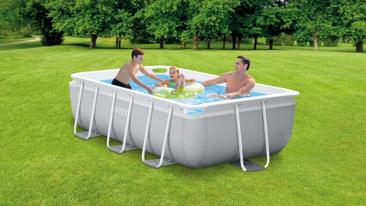PISCINA RECTANGULAR 300x175x80 INTEX PRISM FRAME