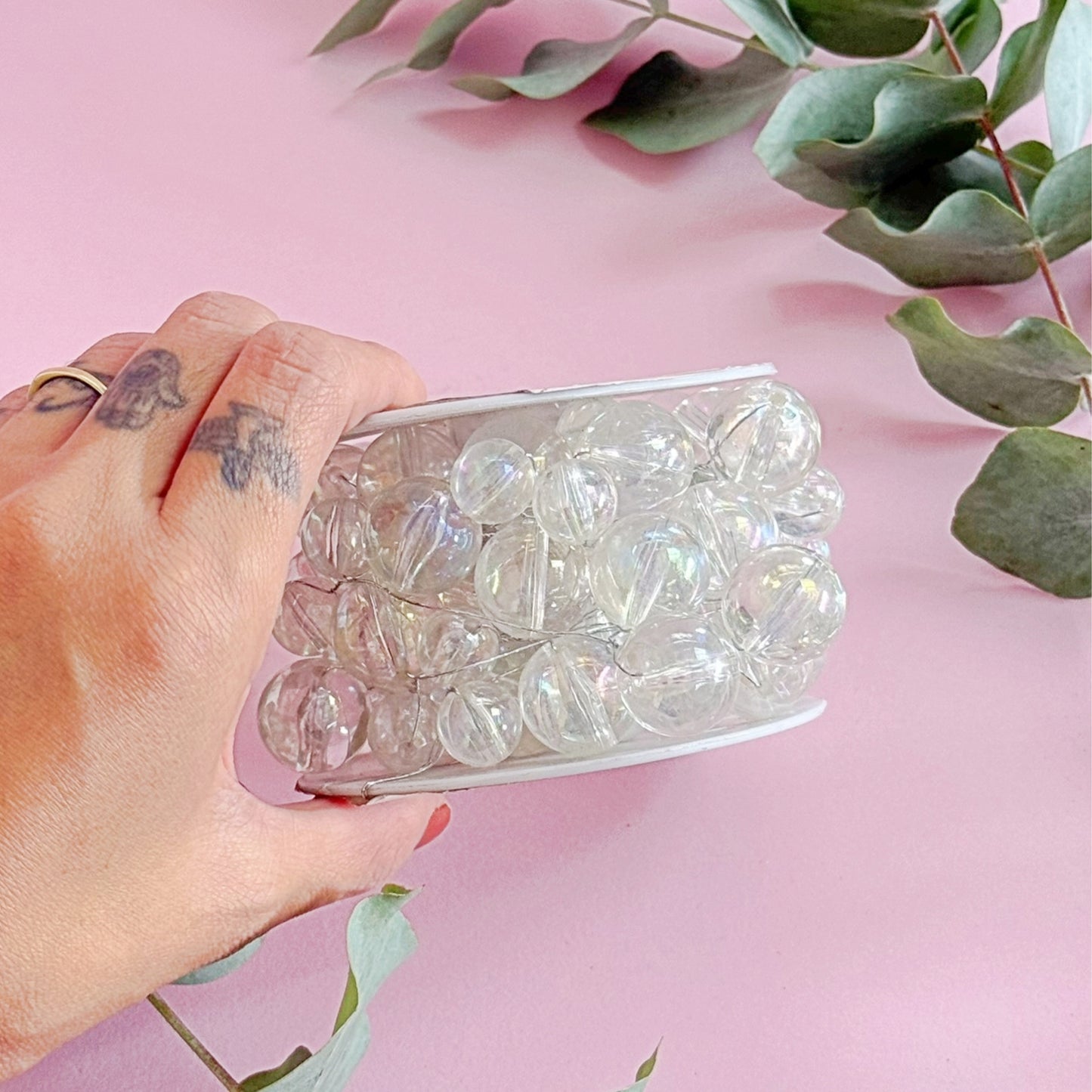 ALAMBRE CON PERLAS JUMBO
