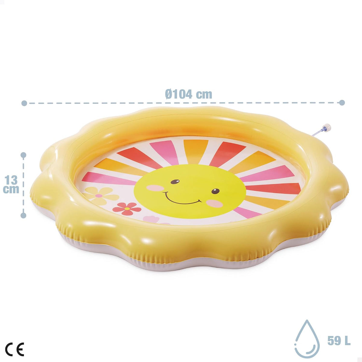 PISCINA INFANTIL INFLABLE SOL INTEX