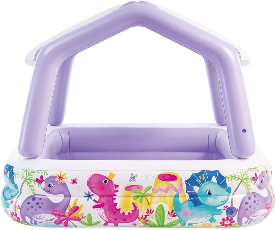 PISCINA INFANTIL CON TECHO . 2 colores