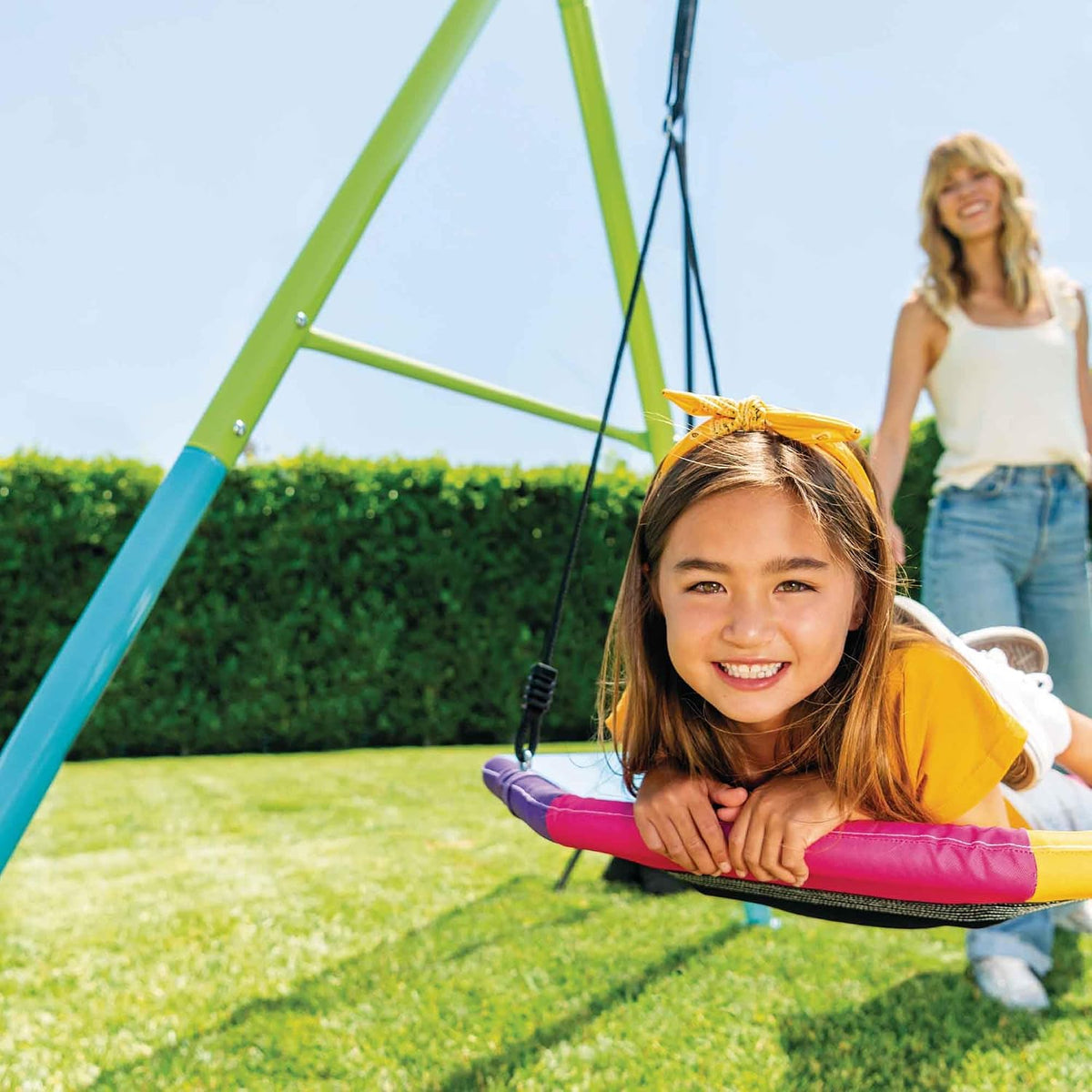 Juego de patio columpio nido Intex