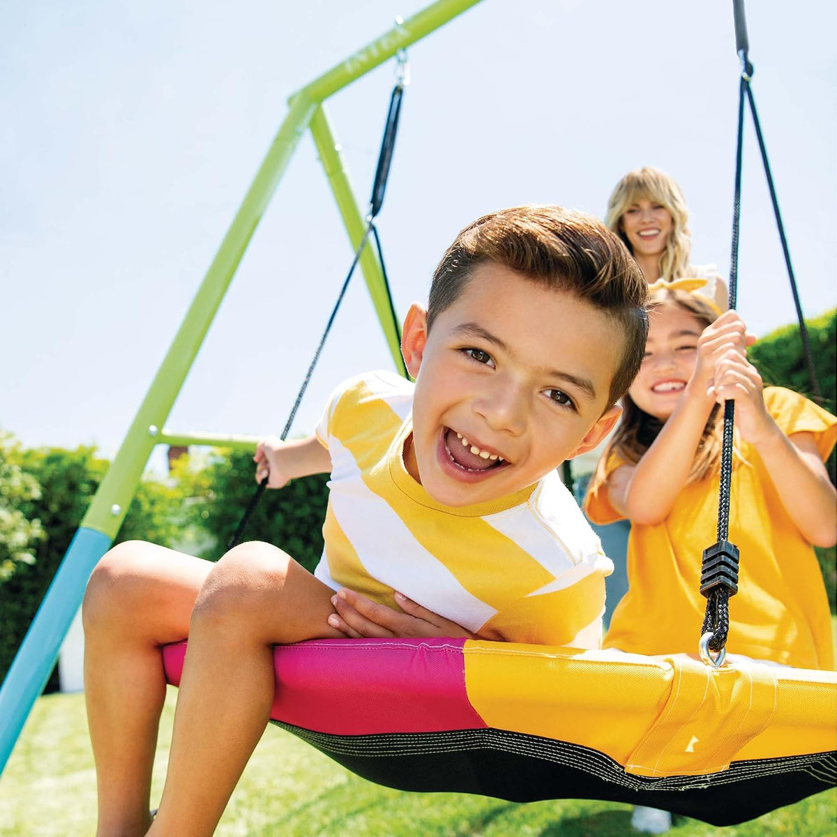 Juego de patio columpio nido Intex