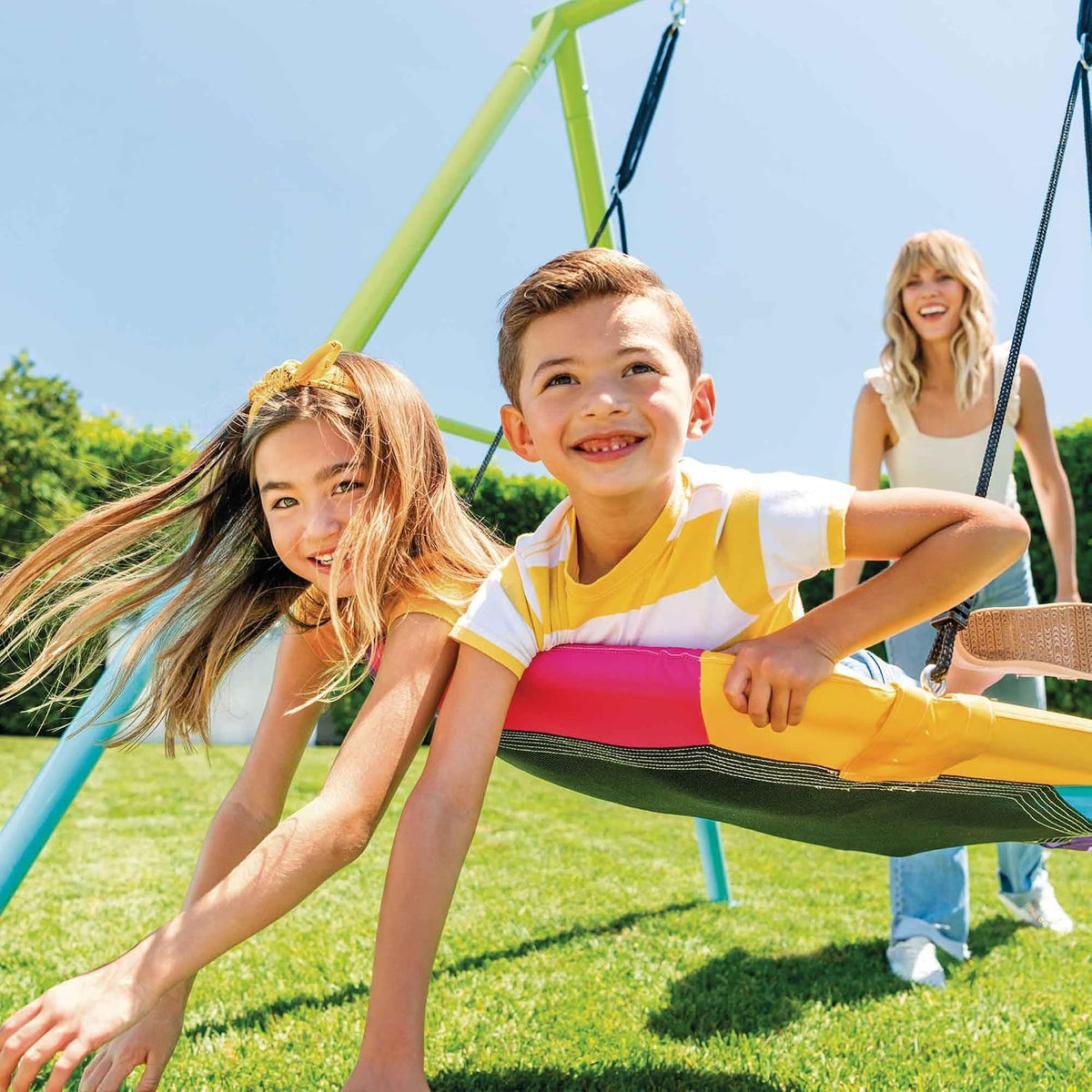 Juego de patio columpio nido Intex