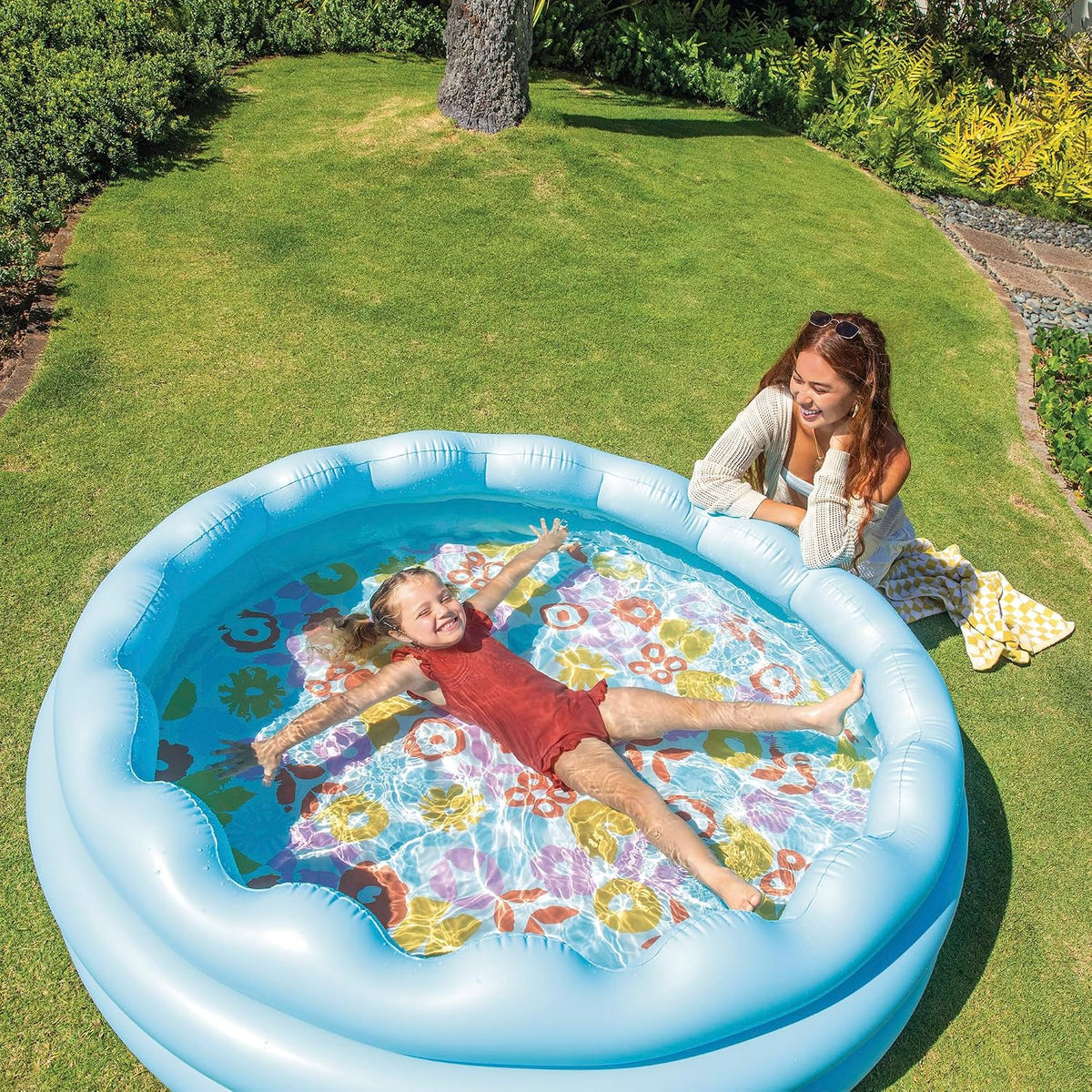 Piscina ondulada inflable intex