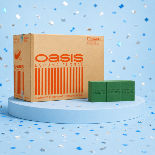 CAJA DE ESPUMA FLORAL OASIS  X48
