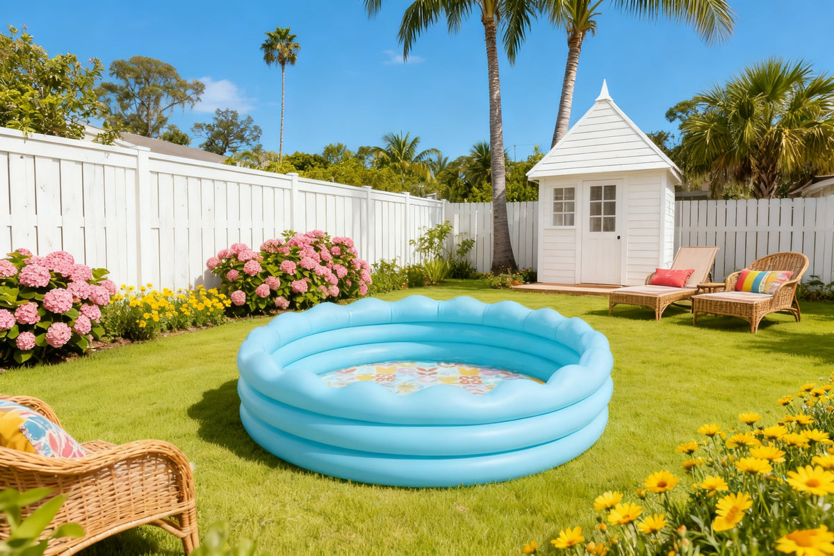 Piscina ondulada inflable intex