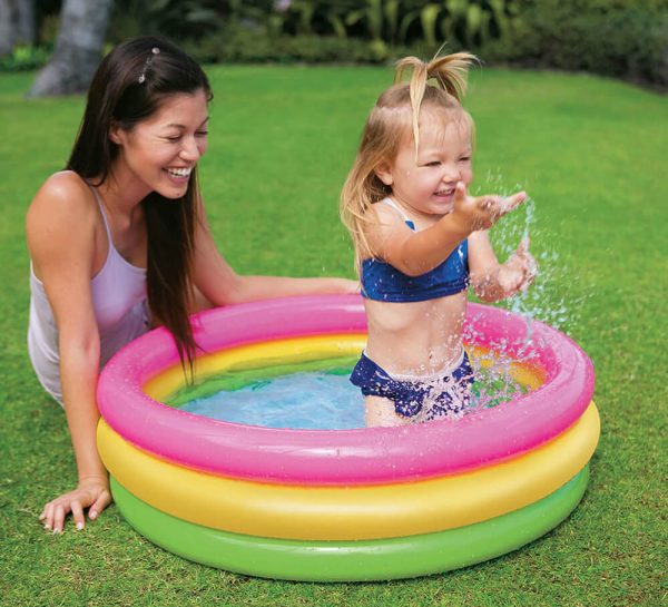 PISCINA INFLABLE PARA BEBES INTEX