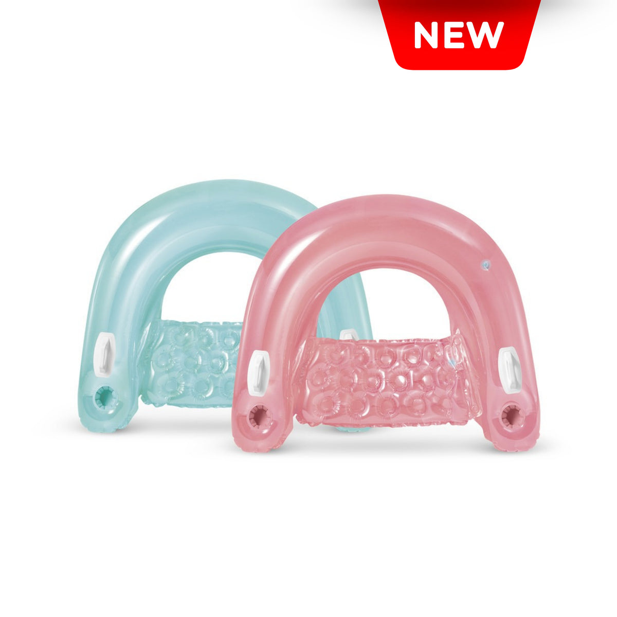 COLCHONETA INFLABLE CON POSA VASO Y RESPALDO