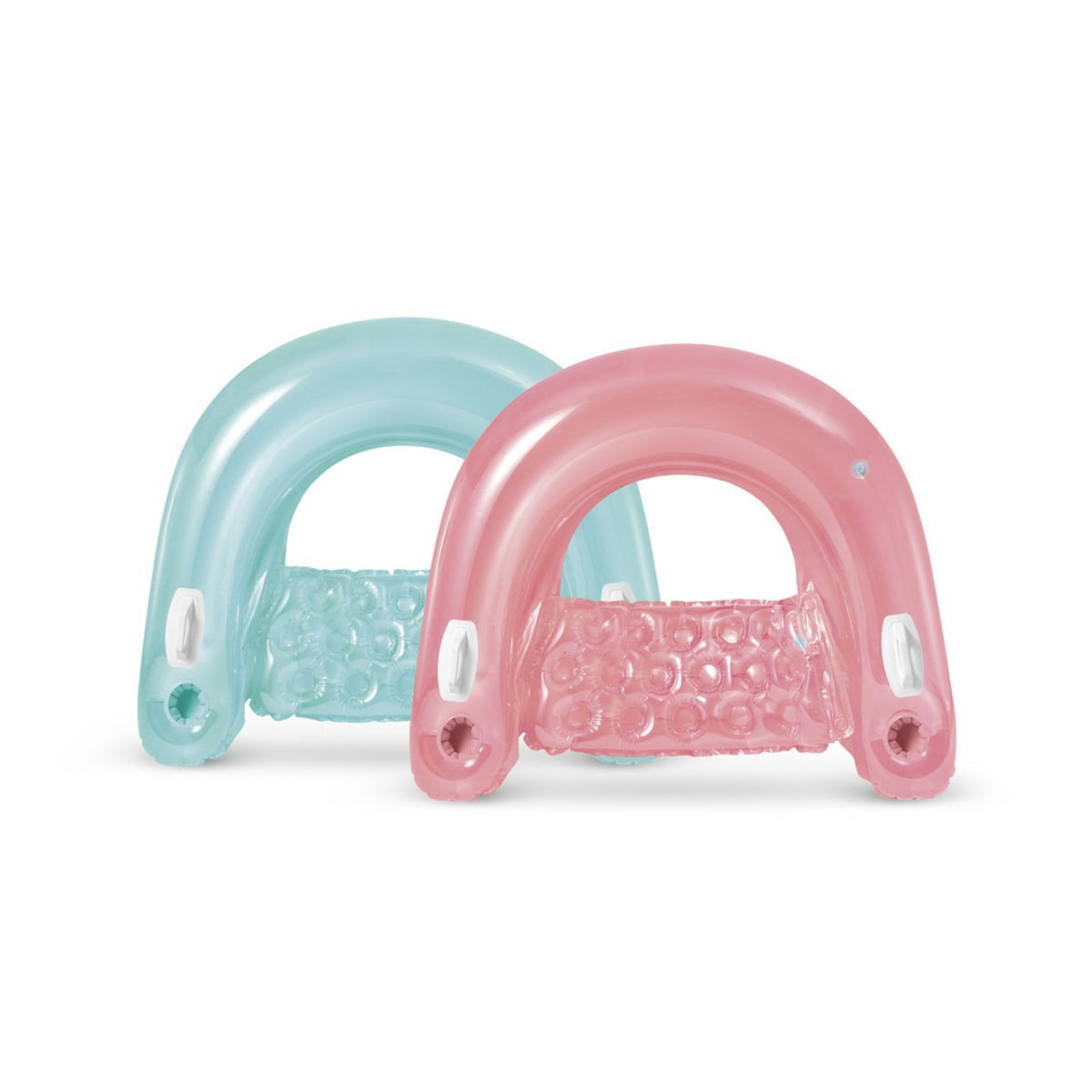 COLCHONETA INFLABLE CON POSA VASO Y RESPALDO
