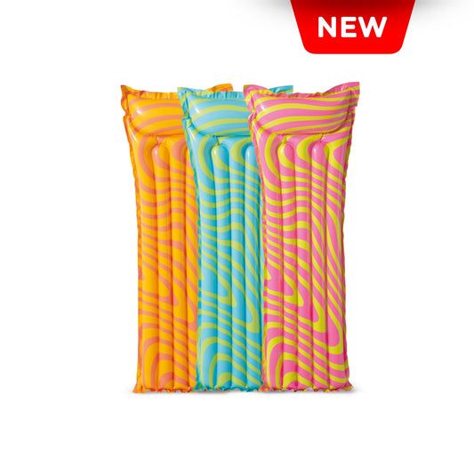 Colchoneta inflable cebra intex