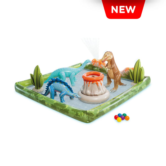 Piscina infantil play center jurassic intex