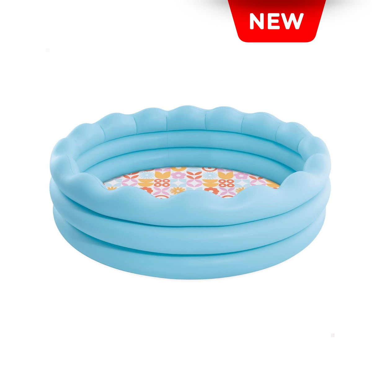 Piscina ondulada inflable intex