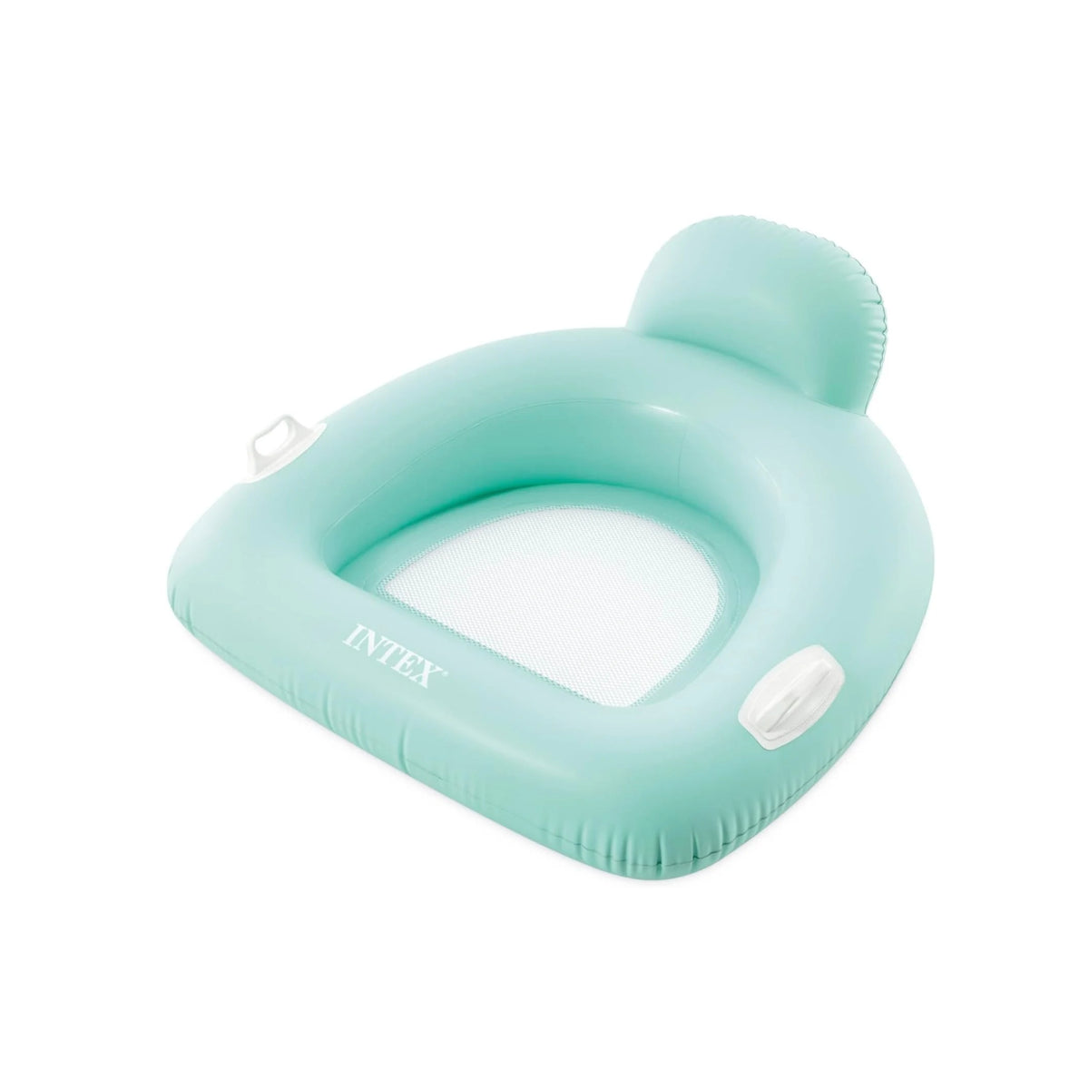 COLCHONETA CON ALMOHADA INFLABLE EN TONOS PASTEL INTEX