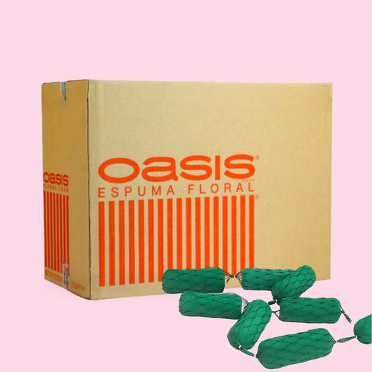 Caja Oasis Espuma Floral Guirnalda 4 Paquetes De 2.5 Metros