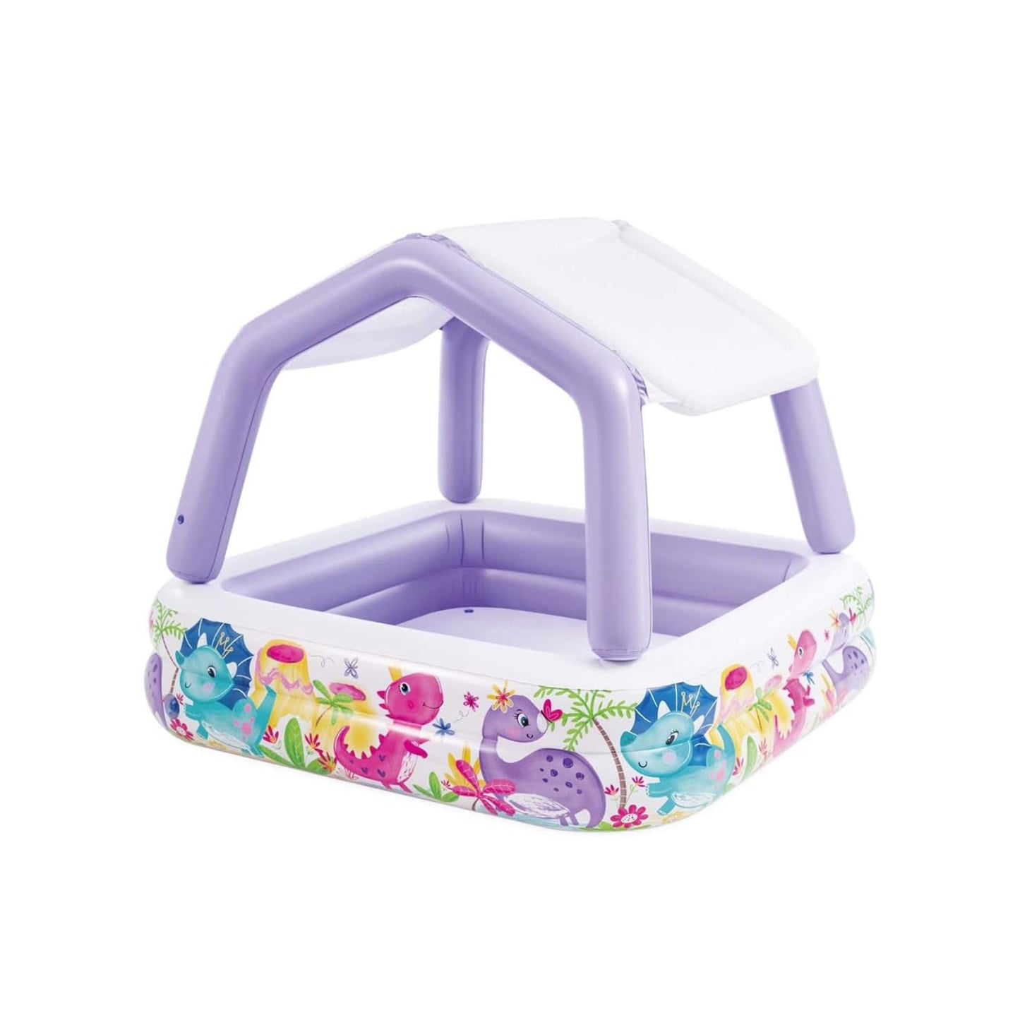 PISCINA INFANTIL CON TECHO . 2 colores