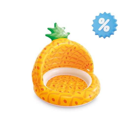 PISCINA INFLABLE CON TECHO PIÑA