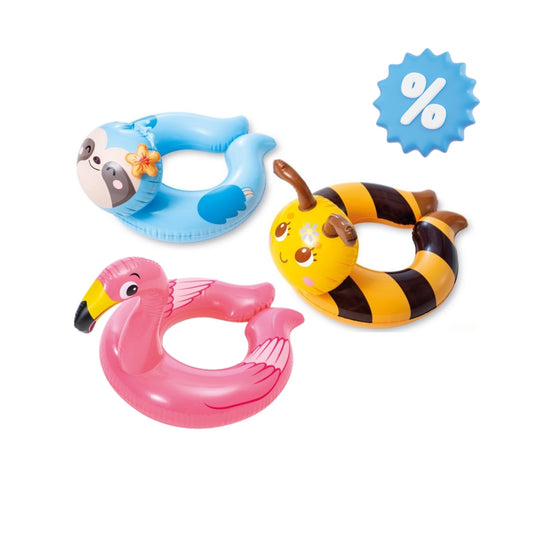 SALVAVIDAS INFLABLE ABIERTOS INTEX