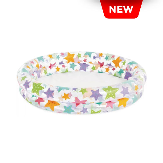 PISCINA INFANTIL INFLABLE ESTRELLAS INTEX