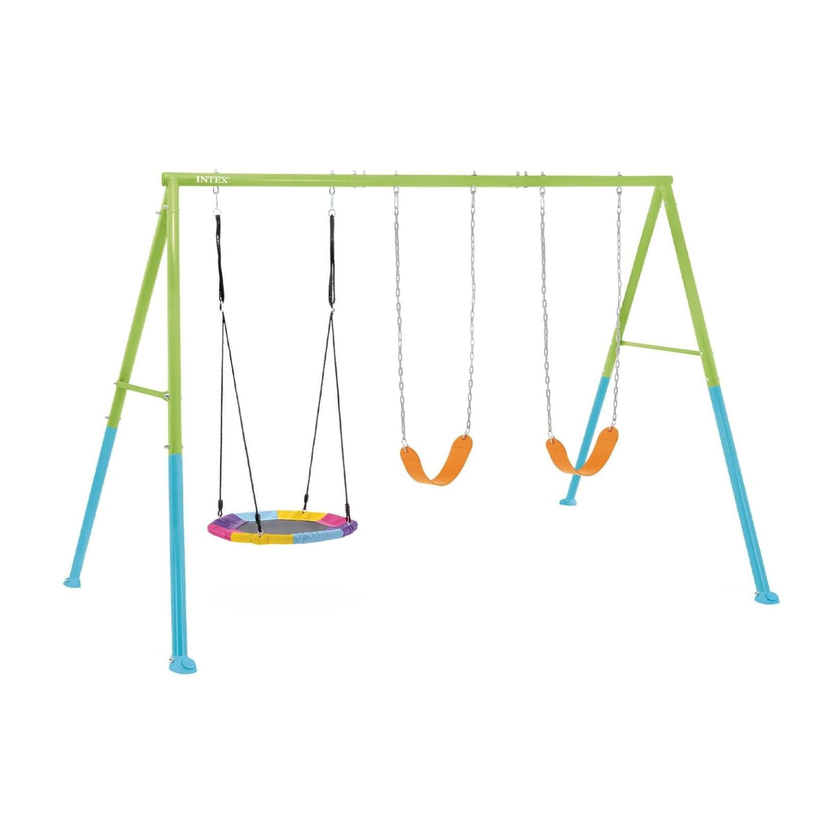 Juego de patio 2 hamacas con nido intex