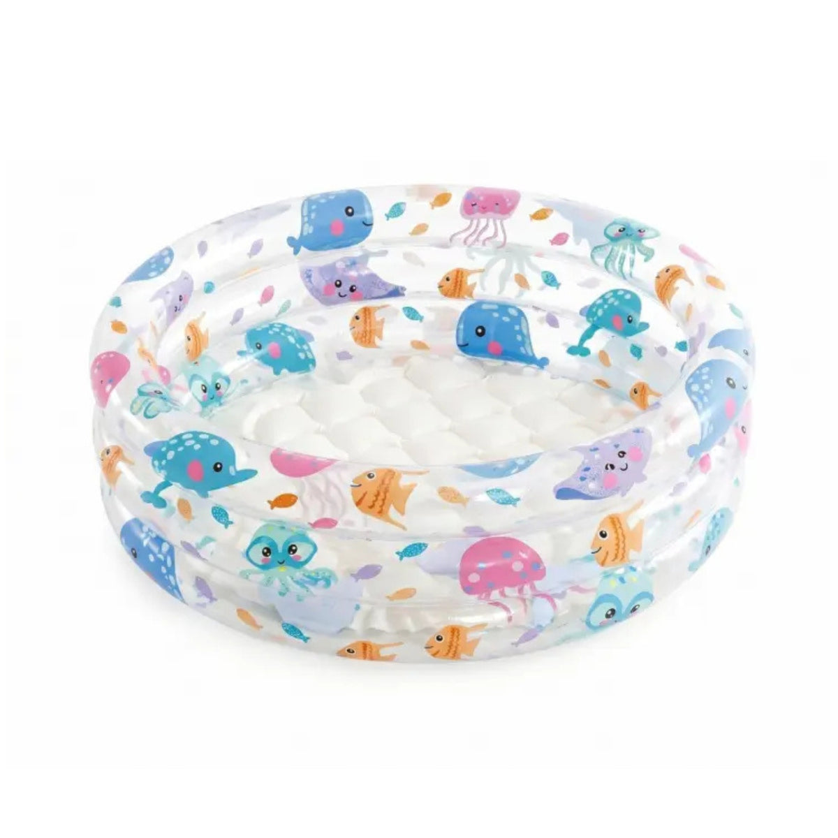 PISCINA INFANTIL INFLABLE PARA BEBES ANIMALES MARINOS INTEX