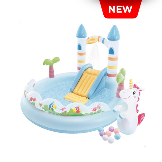 PISCINA PLAY CENTER CASTILLO INTEX