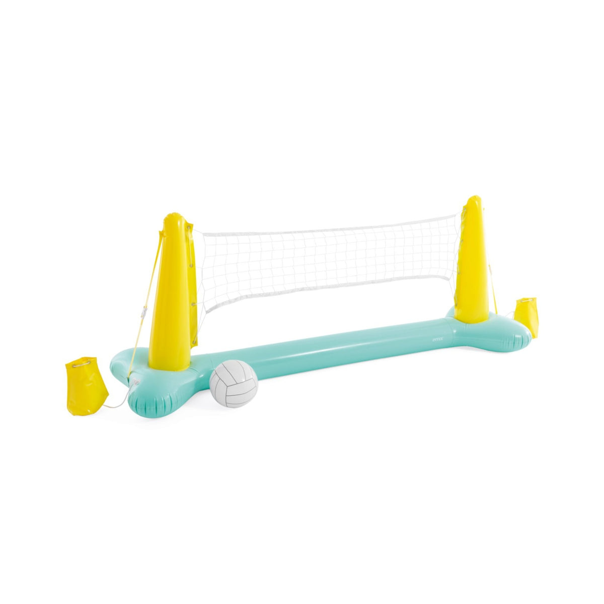 RED DE VOLLEY PARA PISCINA CELESTE Y VERDE INTEX