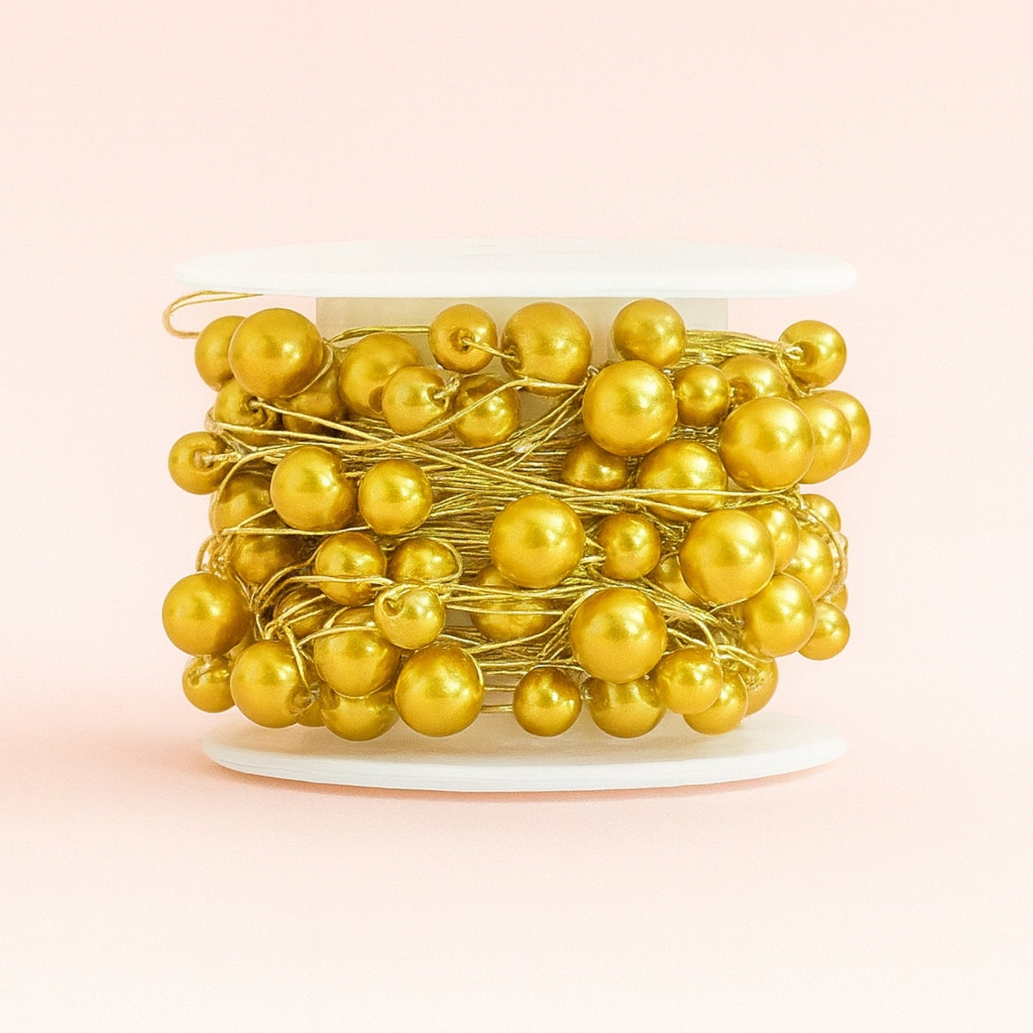 ALAMBRE CON PERLAS DELGADO