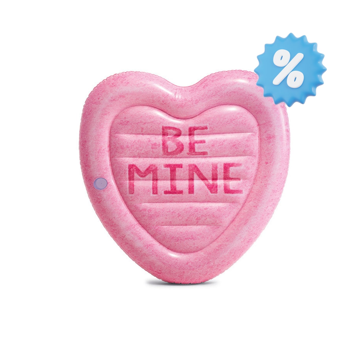 COLCHONETA INFLABLE CARAMELO CORAZÓN