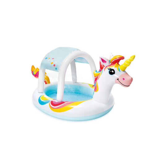 PISCINA INFLABLE UNICORNIO CON TECHO