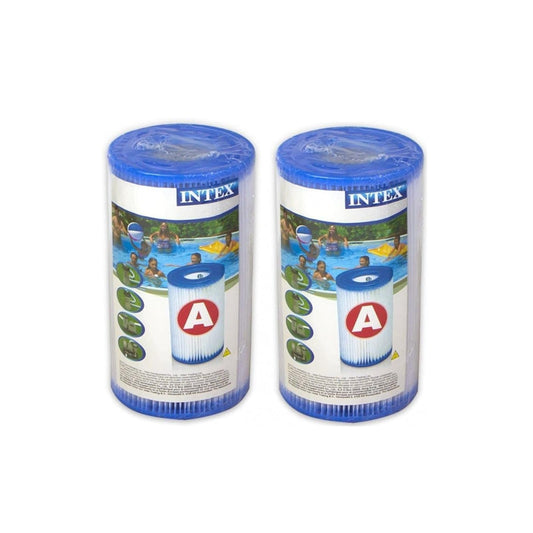 FILTRO PARA PISCINA INTEX TIPO A PACK X2