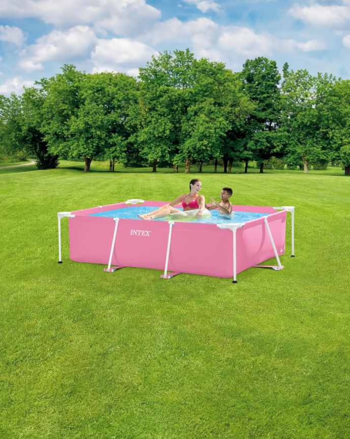 Piscina rectangular metal frame 220 x 150x 60 cm 28266