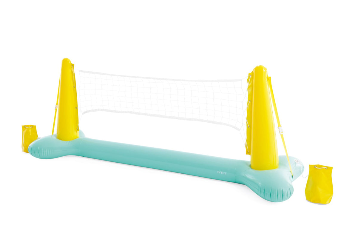 RED DE VOLLEY PARA PISCINA CELESTE Y VERDE INTEX