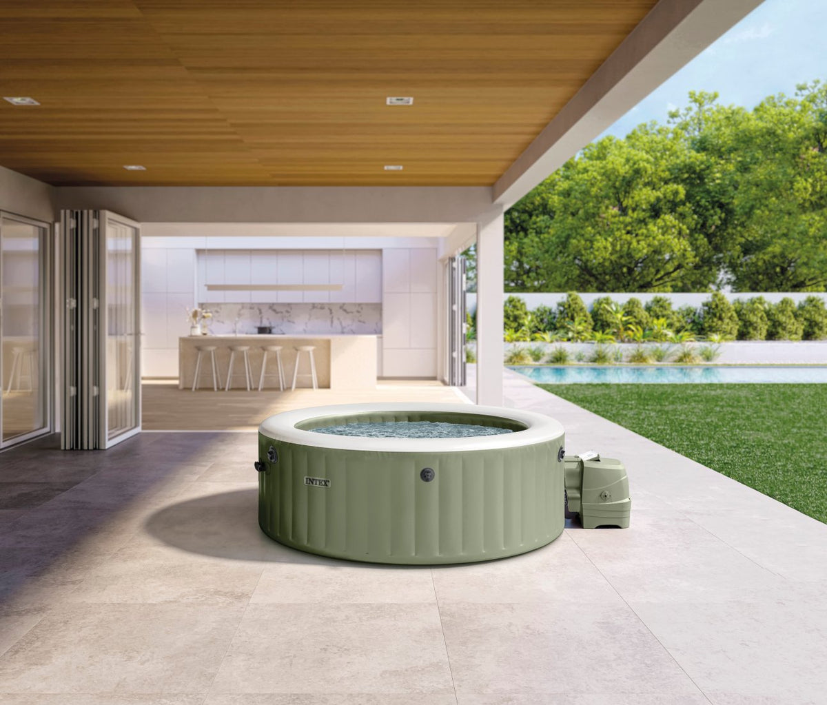 SPA INFLABLE INTEX BUBBLE MASSAGE – 6 PERSONAS
