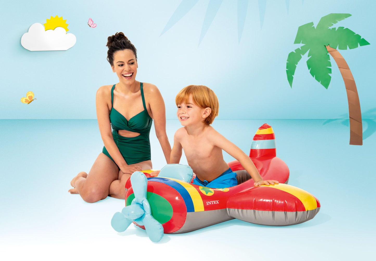 MINI BOTE INFLABLE PARA NIÑO