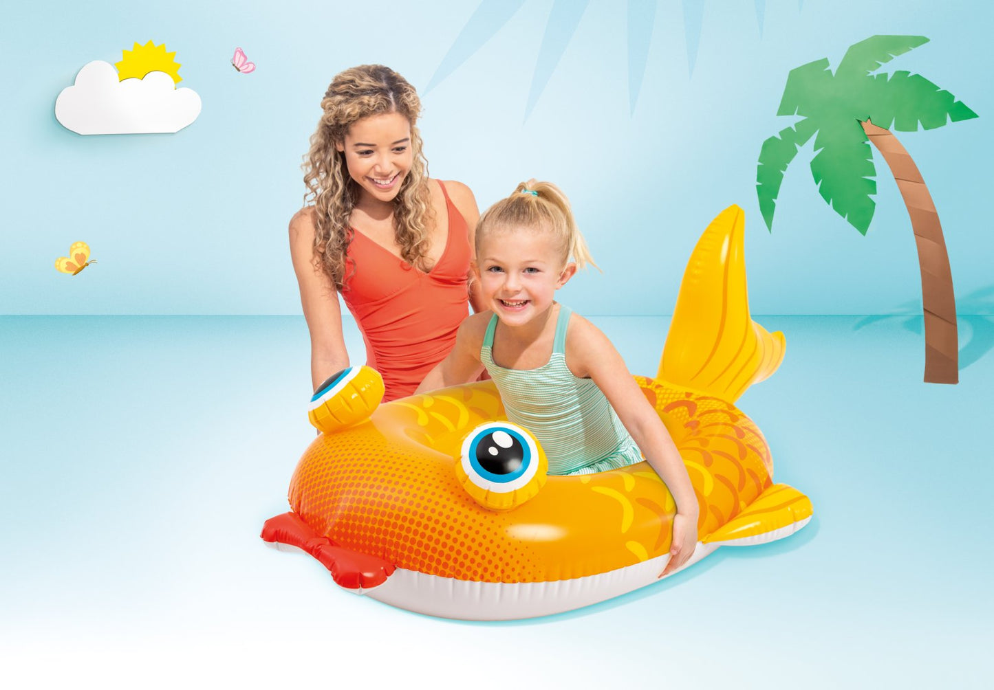MINI BOTE INFLABLE PARA NIÑO