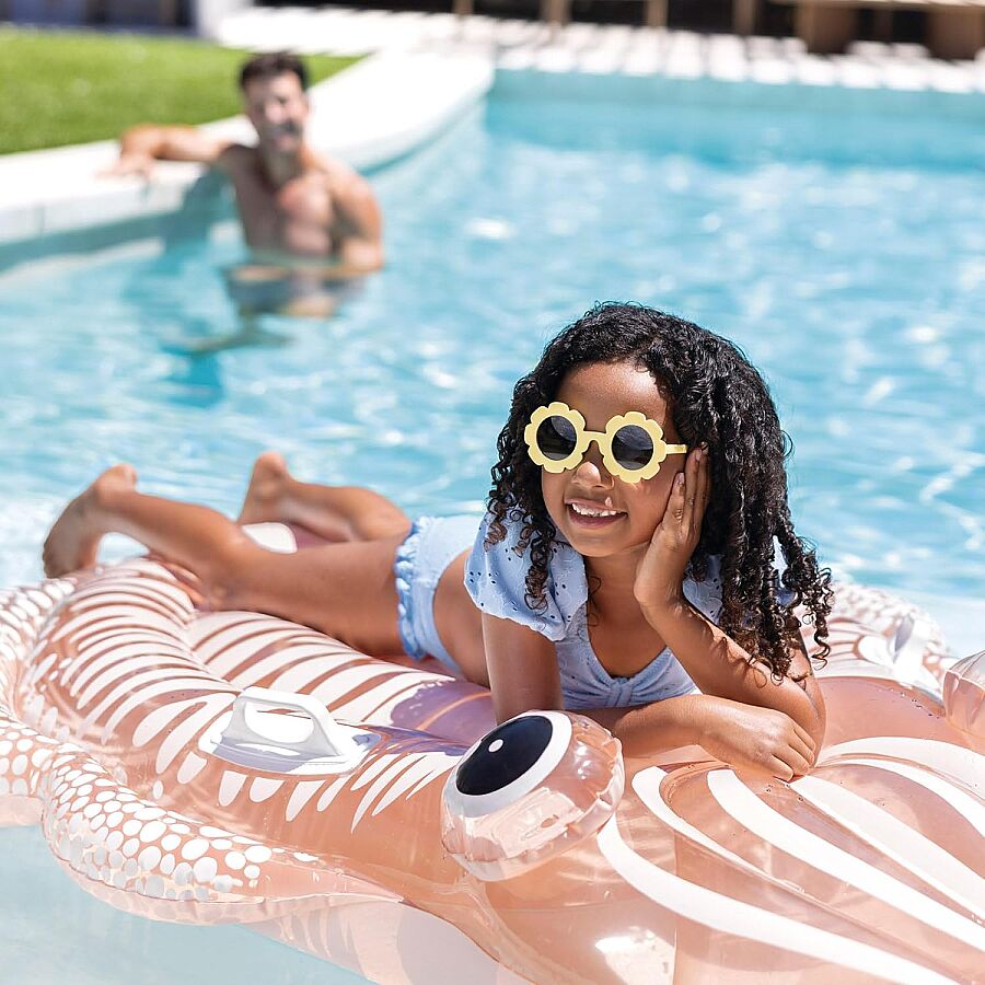 COLCHONETA INFLABLE PARA PISCINA CALAMAR INTEX