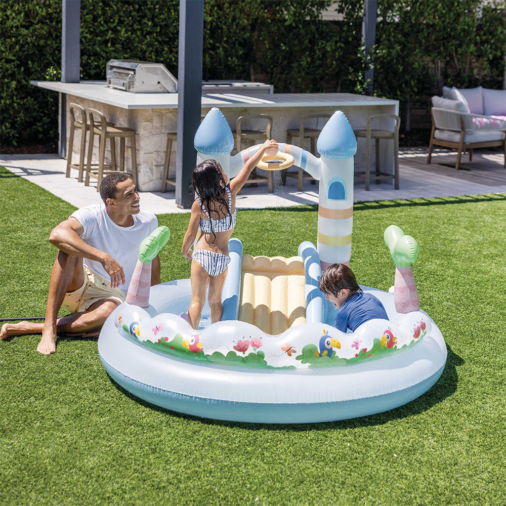 PISCINA PLAY CENTER CASTILLO INTEX