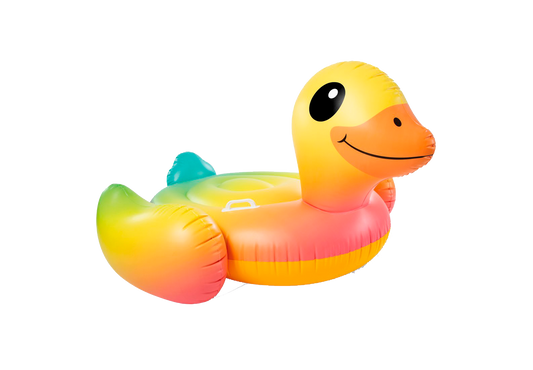 COLCHONETA DE MONTAR PATO INFLABLE